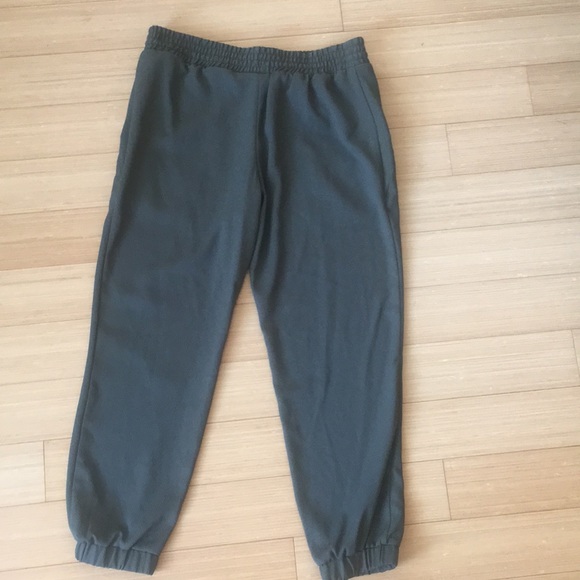 Mossimo Full Length Cuffed Olive Green Pants - Picture 2 of 10